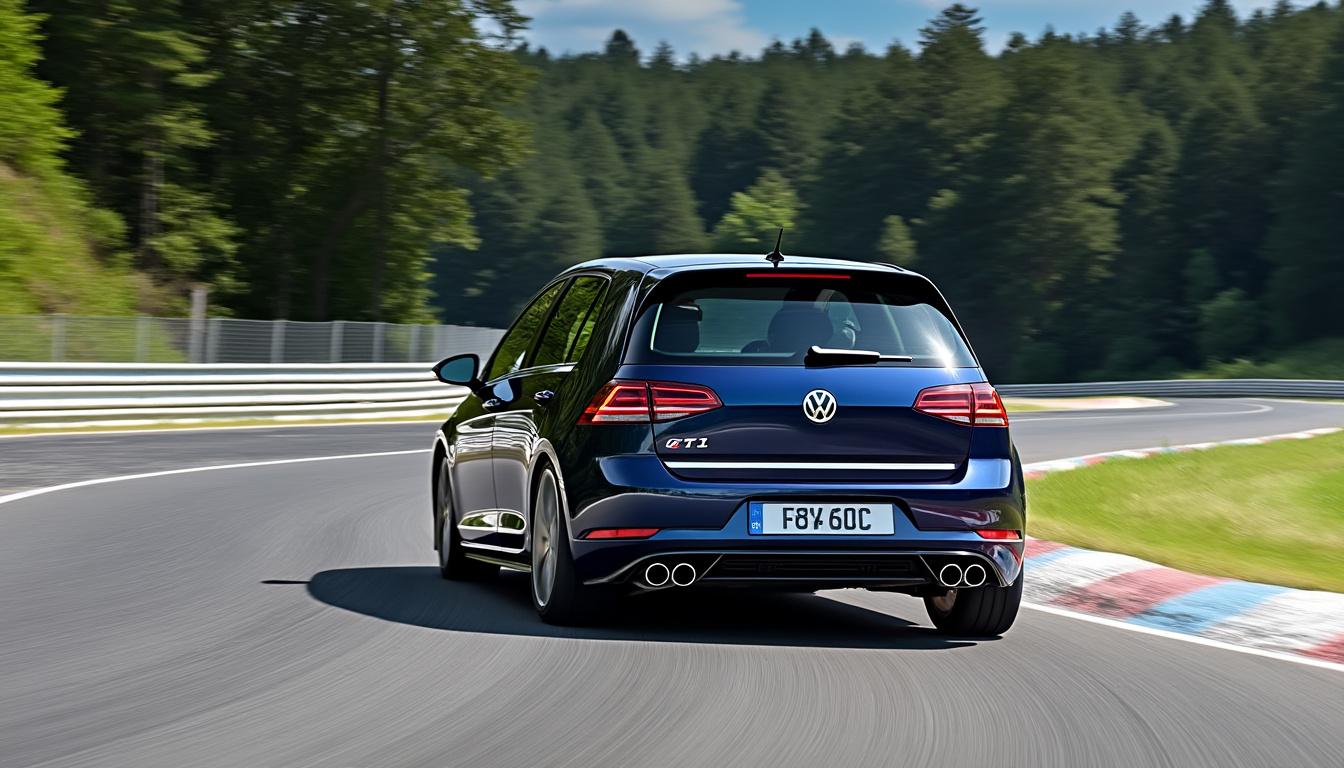 découvrez la nouvelle performance de la volkswagen golf gti sur le légendaire circuit du nürburgring. plongée dans un univers de puissance et de précision, ce modèle emblématique repousse les limites de la conduite sportive. ne manquez pas cette démonstration de performance exceptionnelle !
