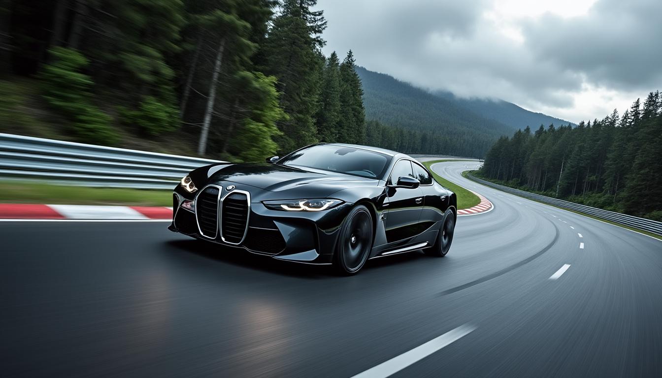 découvrez la nouvelle bmw m3 électrique qui se dévoile sur le célèbre circuit du nürburgring, avec une vidéo impressionnante qui met en avant ses performances et son design révolutionnaire. ne manquez pas cette présentation exclusive de la sportive électrique du constructeur allemand.