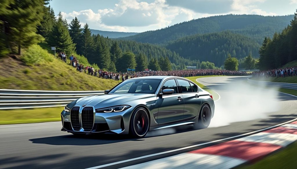découvrez la nouvelle bmw m3 électrique qui fait sensation sur le nürburgring ! visionnez la vidéo impressionnante de ses performances et innovations. ne manquez pas cette révélation automobile qui redéfinit les standards de la sportivité électrique.