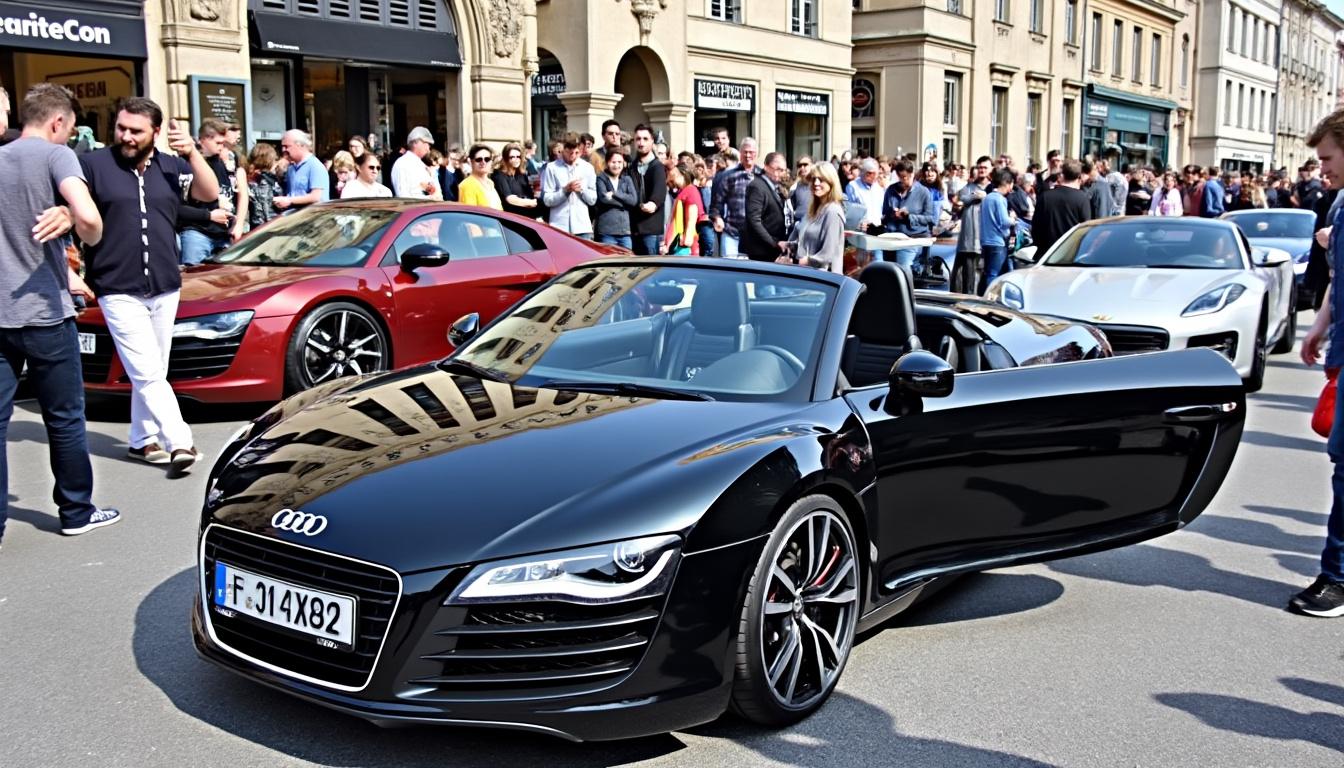 rejoignez-nous pour un rassemblement inoubliable dédié à l'audi r8 chez suma chalon. découvrez l'élégance et la puissance de cette voiture emblématique, rencontrez d'autres passionnés et profitez d'une journée riche en émotions et en sensations fortes.