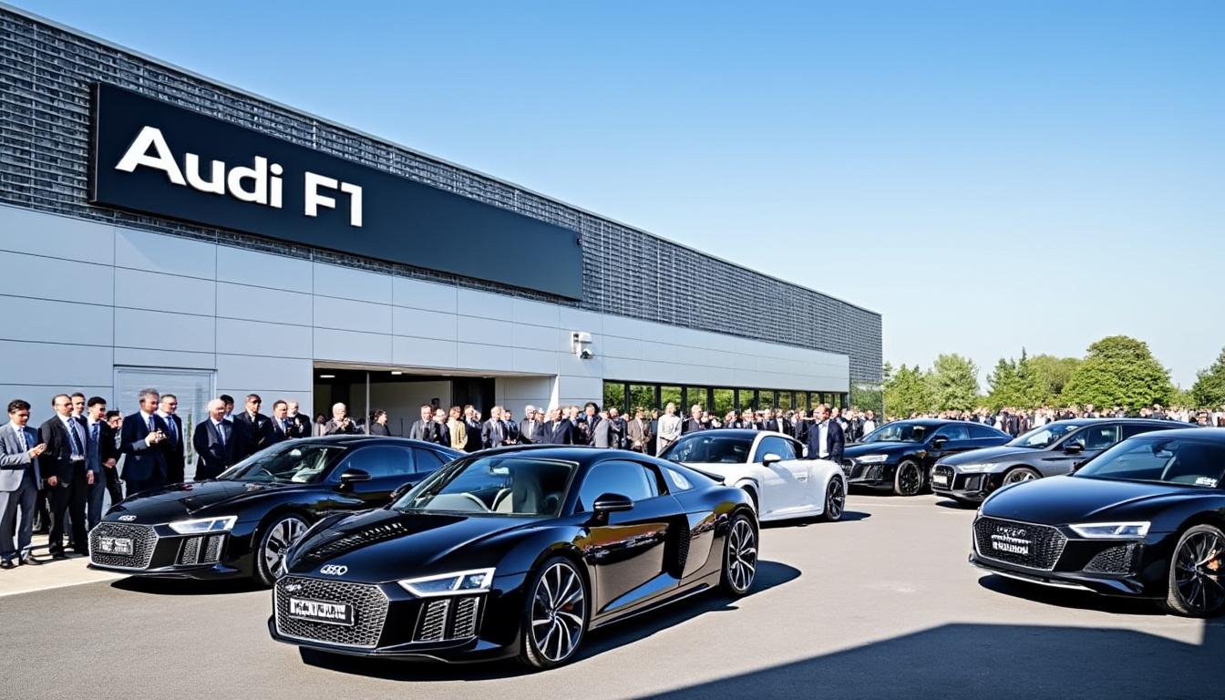 découvrez comment audi f1 inaugure une nouvelle installation au royaume-uni, marquant une étape importante dans son engagement envers l'innovation et la performance en formule 1. plongez dans les détails de cette nouvelle structure qui promet de redéfinir les normes en matière de technologie et de développement automobile.