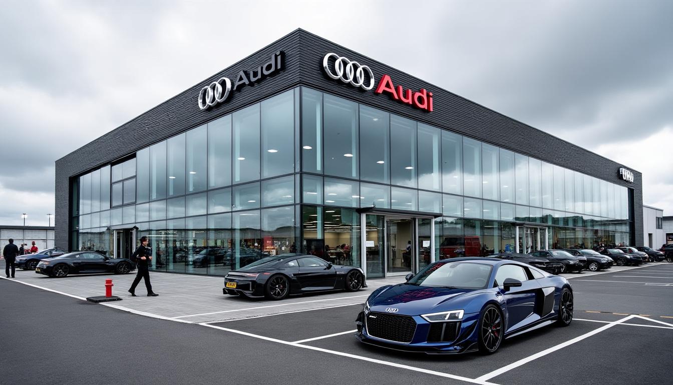 découvrez la nouvelle base d'audi f1 en angleterre, un véritable centre d'innovation et de performance pour les passionnés de formule 1. plongez dans l'univers de la compétition automobile et explorez les coulisses de cette nouvelle installation qui promet de révolutionner le monde de la course.