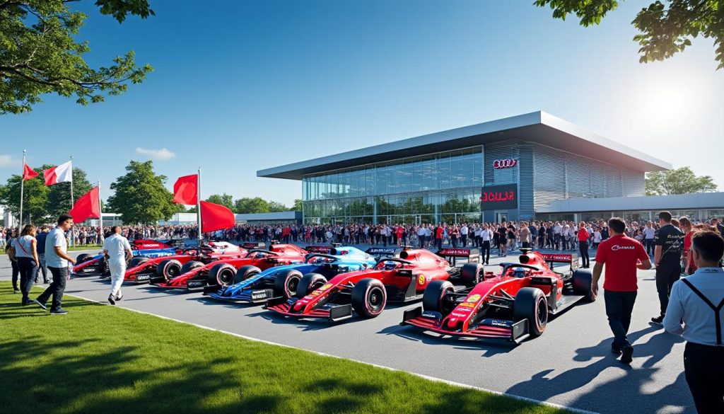 découvrez la toute nouvelle base d'audi f1 en angleterre, un symbole d'innovation et d'engagement dans le monde de la formule 1. plongée au cœur des installations dernier cri qui promettent de redéfinir les performances sur circuit.