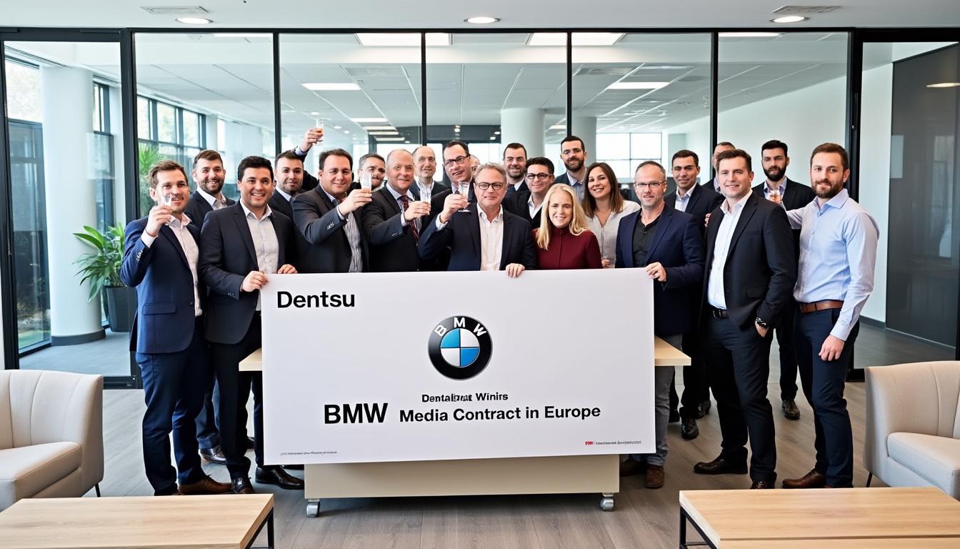dentsu remporte le contrat média du groupe bmw en europe, avec une supervision stratégique par iprospect. découvrez comment cette collaboration transformera la visibilité et la notoriété de la marque sur le marché européen.