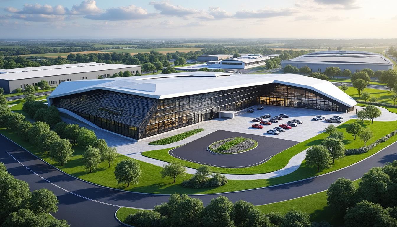 découvrez comment audi renforce sa présence en formule 1 avec l'établissement d'une nouvelle installation au cœur de la 'motorsport valley', symbole de l'innovation et de l'engagement dans le sport automobile.
