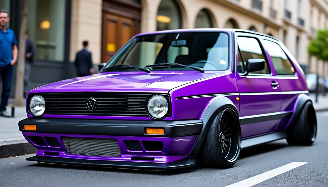 découvrez la volkswagen id.3 gtx fire+ice, une innovation électrisante qui puise son inspiration dans la légendaire golf violette. avec son design audacieux et ses performances impressionnantes, cette voiture allie style et efficacité pour une expérience de conduite inégalée.
