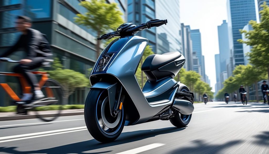 découvrez la dernière évolution du bmw ce 04, un scooter électrique qui allie audace et innovation. avec son design futuriste et ses performances impressionnantes, le ce 04 redéfinit la mobilité urbaine tout en offrant une expérience de conduite unique et écologique.