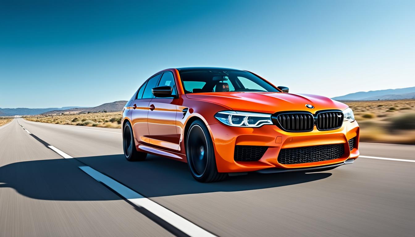 découvrez comment la teinte saisissante de la bmw m5 attire tous les regards au sein du flot de circulation. un mélange parfait de style, de puissance et d'élégance qui ne passe jamais inaperçu.