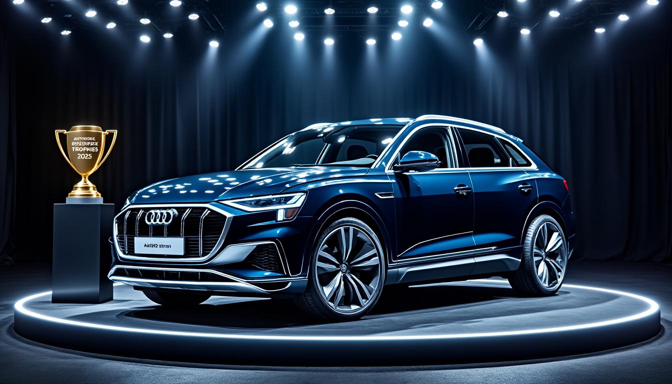 découvrez l'audi q6 e-tron, récemment primée lors des trophées de l'automobile & l'entreprise 2025. un modèle alliant innovation, performance et durabilité, redéfinissant les standards de l'automobile électrique. plongez dans l'avenir de la mobilité avec audi.