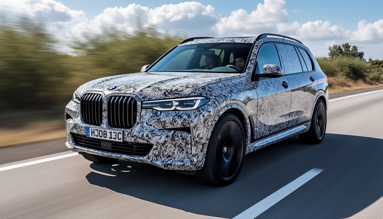découvrez le nouveau bmw x7, bientôt disponible avec un changement de génération qui promet des innovations technologiques, un design audacieux et des performances inégalées. préparez-vous à vivre une expérience de conduite exceptionnelle et à redéfinir vos attentes en matière de luxe et de confort.