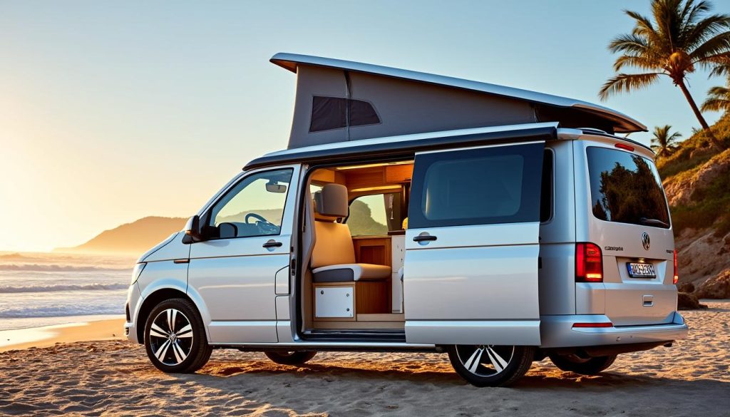 découvrez le volkswagen california ocean 2.0 tdi 150 dsg7, le van aménagé qui redéfinit les normes du confort et de la performance. avec son design moderne et ses équipements haut de gamme, partez à l'aventure sans compromis. idéal pour les escapades en famille ou entre amis, ce véhicule allie espace, praticité et style.