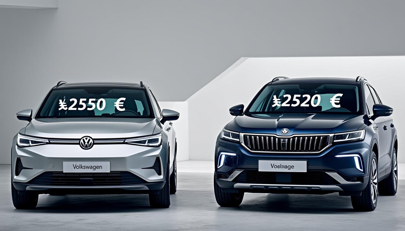 découvrez les suv électriques de volkswagen et skoda à partir de 149 euros par mois. alliez performance, technologie et respect de l'environnement avec ces véhicules modernes et accessibles. ne manquez pas l'occasion de rouler électrique avec style et confort.