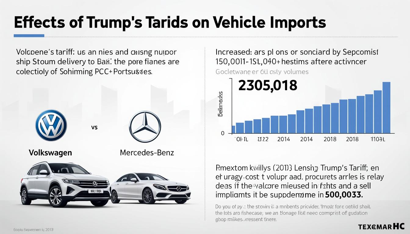 découvrez comment les droits de douane instaurés par trump affectent les livraisons des géants de l'automobile allemands, volkswagen et mercedes-benz, sur le marché américain. analyse des impacts économiques et des stratégies d'adaptation des entreprises.