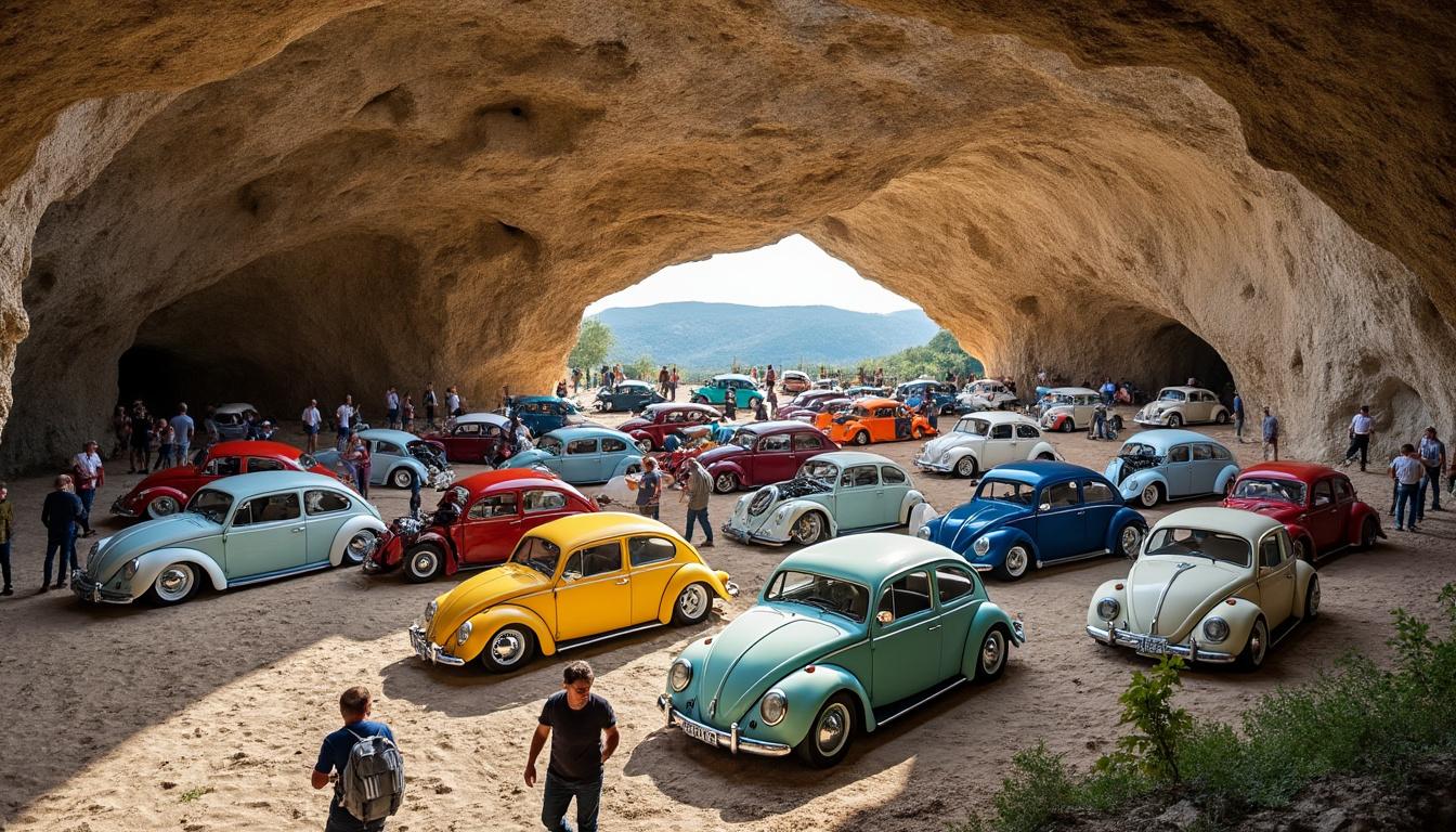 découvrez le meeting vw en loir-et-cher, un festival unique et décalé célébrant la passion pour la marque volkswagen. plongez dans un univers de voitures emblématiques, d'activités inédites et de rencontres inoubliables entre amateurs et passionnés.