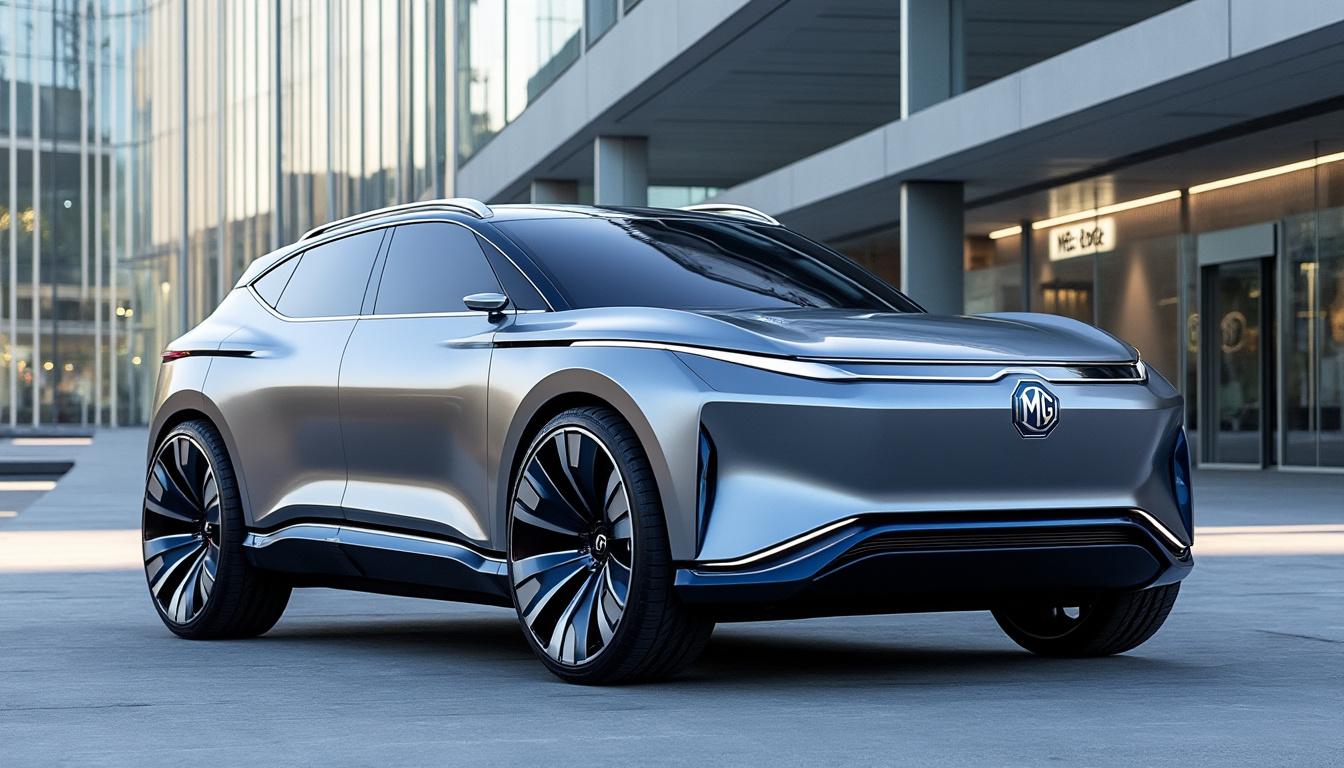 découvrez le nouveau véhicule électrique de mg, conçu pour rivaliser avec les modèles phares comme le renault scénic et le volkswagen id.4. avec des caractéristiques innovantes et une performance remarquable, ce lancement promet de transformer votre expérience de conduite électrique.