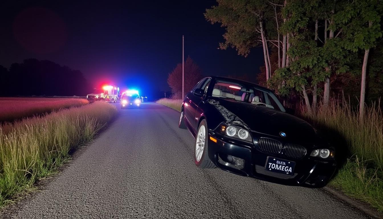 un conducteur de bmw a été hospitalisé suite à une perte de contrôle de son véhicule lors d'un incident nocturne à niort, dans le sud des deux-sèvres. découvrez les détails de cet accident survenu dans la nuit.