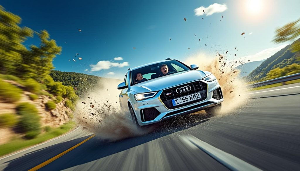découvrez l'incroyable histoire d'un jeune conducteur qui, à bord de son audi q3 familiale, perd tout lors d'une sortie à 172 km/h. une expérience bouleversante sur les dangers de la vitesse et les conséquences inattendues sur la route.