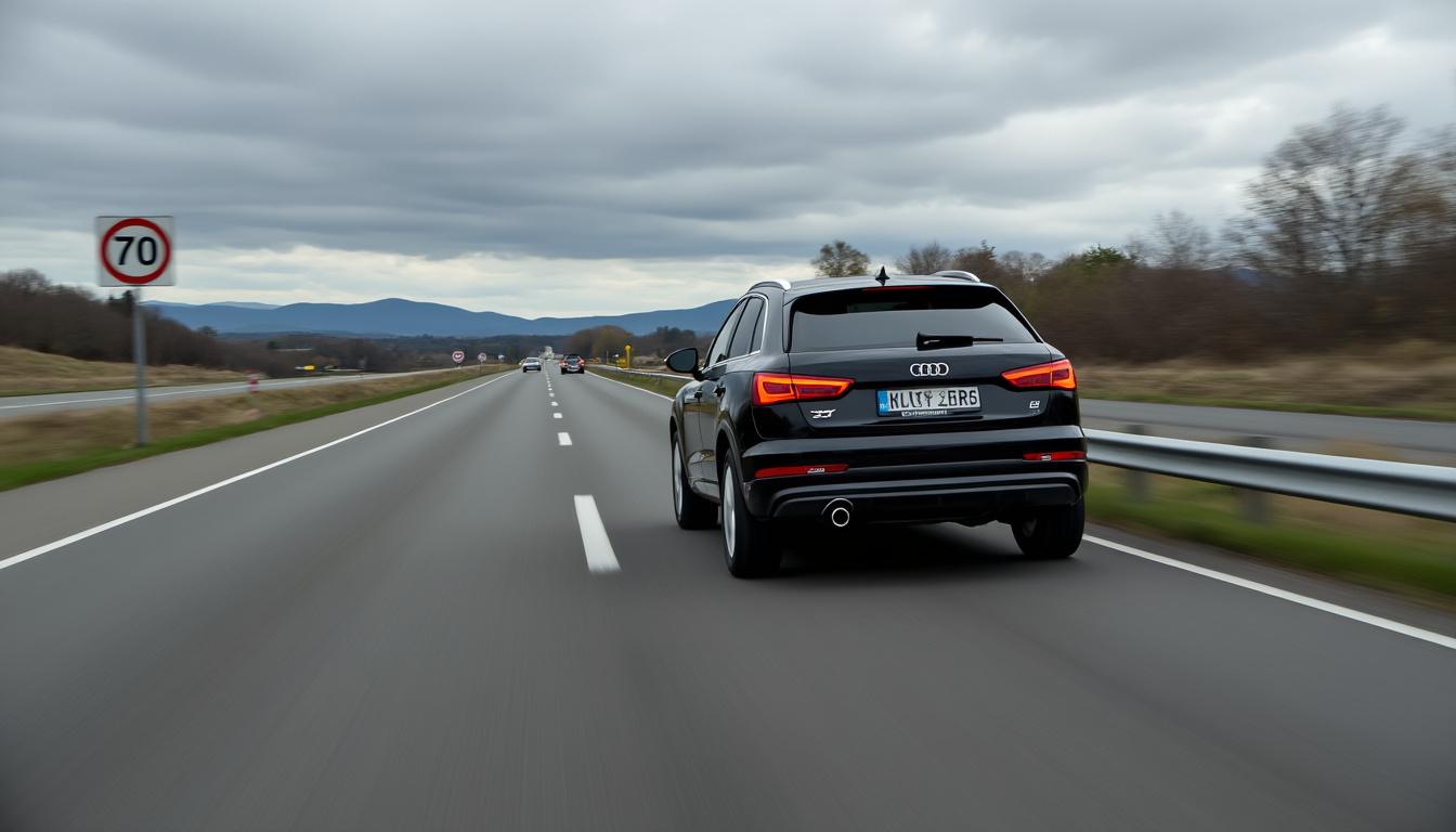 découvrez l'incroyable histoire d'un jeune conducteur qui perd tout en atteignant 172 km/h avec son audi q3 familiale. un récit captivant sur les dangers de la vitesse et les conséquences d'une conduite imprudente.
