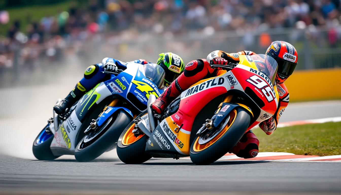revivez les moments forts de la première course à misano où valentino rossi et raffaele marciello s'imposent avec brio. découvrez les performances remarquables de ces pilotes emblématiques et les temps forts de cet événement exceptionnel.