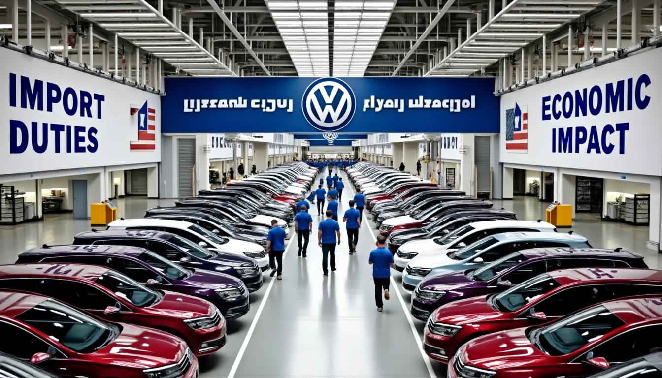découvrez comment volkswagen fait face aux défis des droits de douane et explorez les conséquences pour l'industrie automobile. un article essentiel pour comprendre les enjeux économiques actuels.