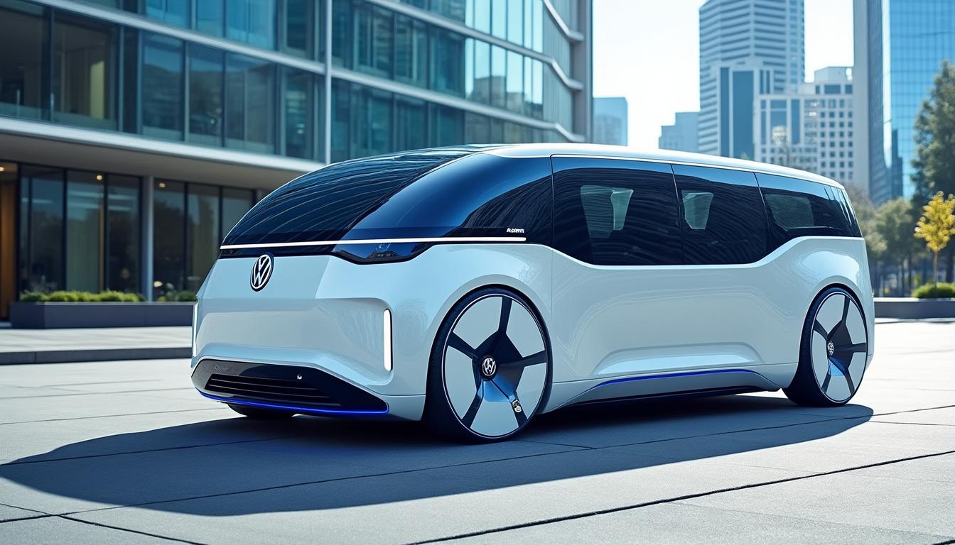découvrez le nouveau minivan électrique de volkswagen, conçu pour être plus économique que l'id.buzz. un véhicule alliant performance, style et respect de l'environnement, parfait pour toute la famille.