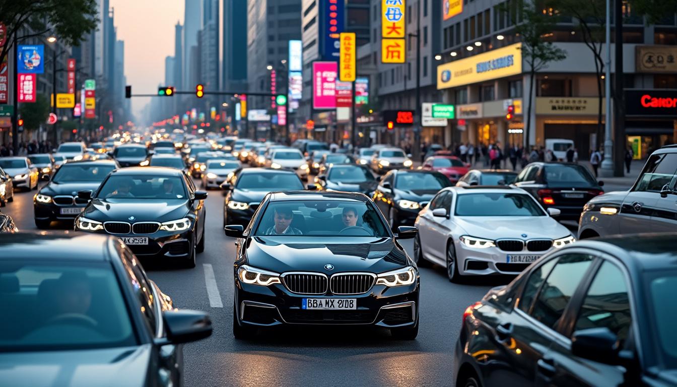 découvrez comment bmw s'associe à moment à pour co-développer des technologies d'assistance à la conduite innovantes, spécifiquement adaptées au marché chinois, alliant performance et sécurité sur les routes.