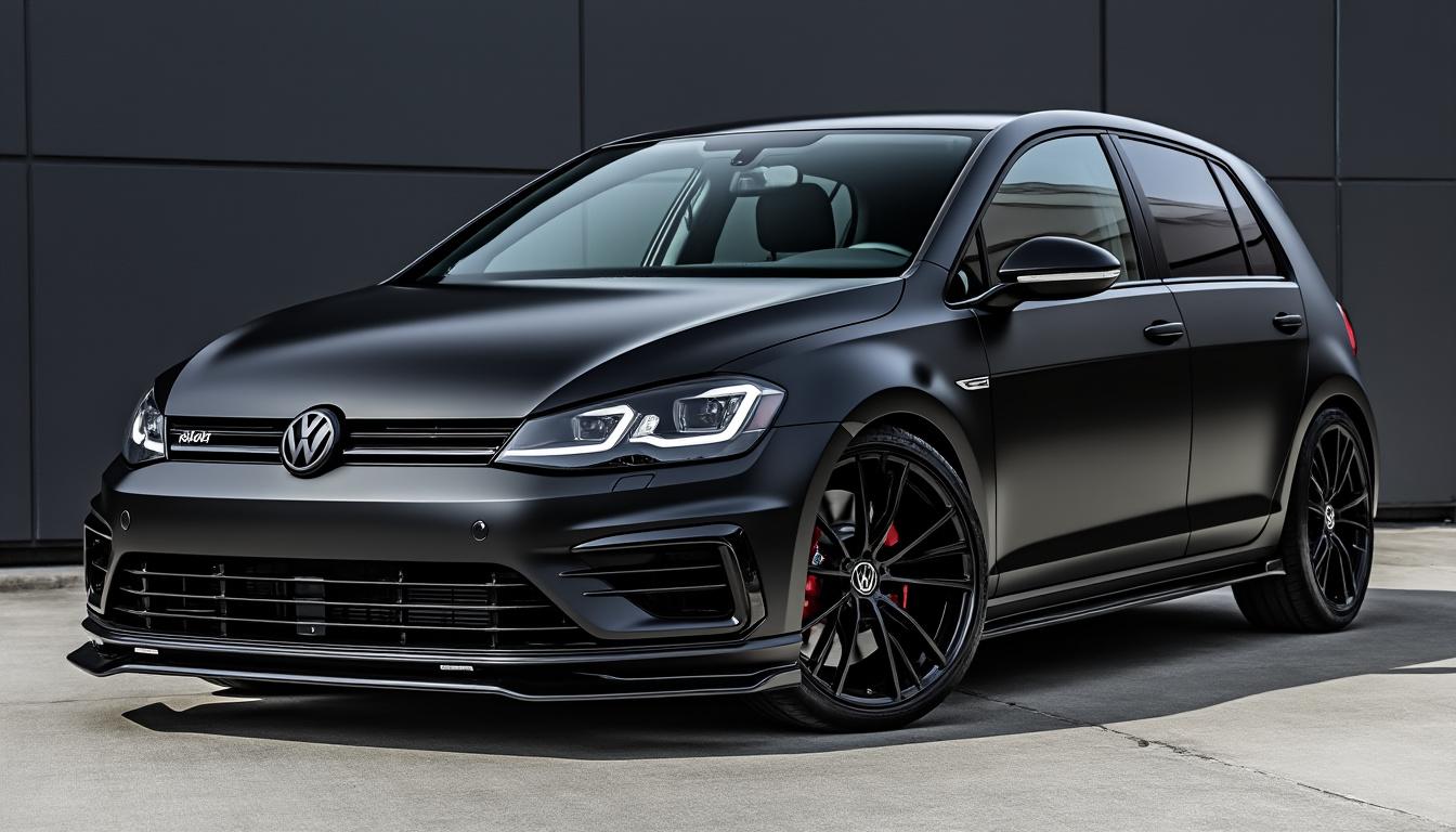 découvrez la volkswagen golf r black edition 2025, une compacte qui allie performance et élégance. son design audacieux et ses caractéristiques innovantes séduisent les passionnés de conduite. ne laissez pas passer l'occasion d'explorer cette voiture d'exception qui ne manquera pas de faire tourner les têtes.