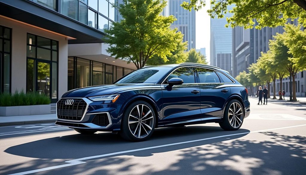 découvrez l'audi sq6 sportback 2025, une fusion parfaite d'élégance et de performance. ce modèle incarne la sophistication sans extravagance, offrant une expérience de conduite inégalée alliant confort et dynamisme. plongez dans l'univers raffiné d'une voiture qui marie technologie de pointe et design sobre.