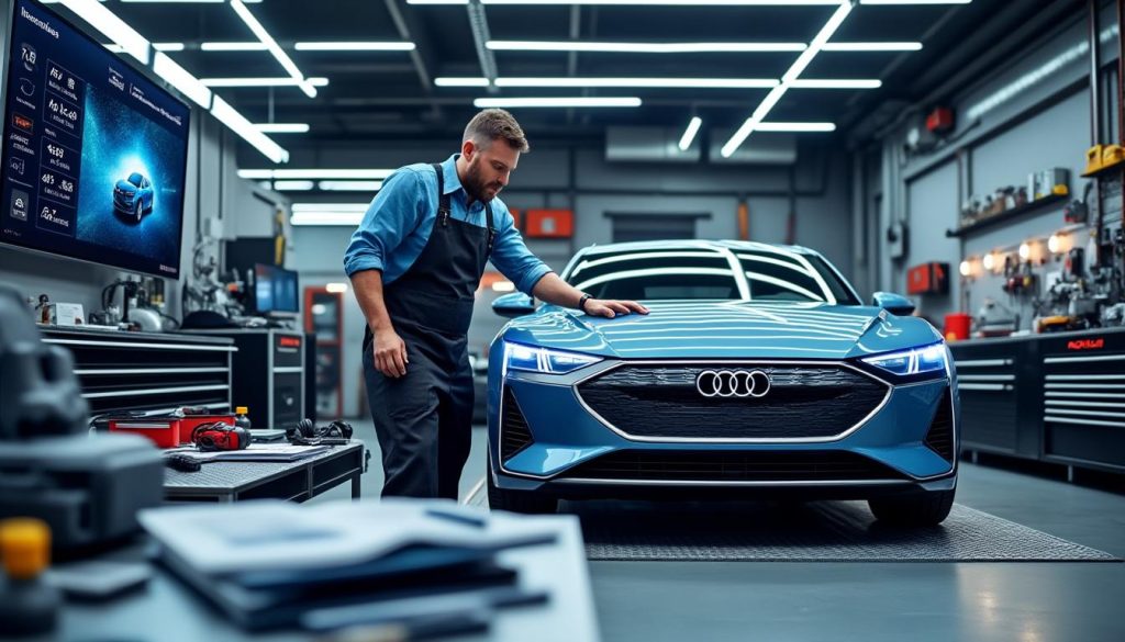 découvrez le monde fascinant de l'expertise audi e-tron avec davy, un passionné d'automobiles. plongez dans les détails de ce métier captivant et explorez les compétences et connaissances nécessaires pour exceller dans l'univers de l'électromobilité.