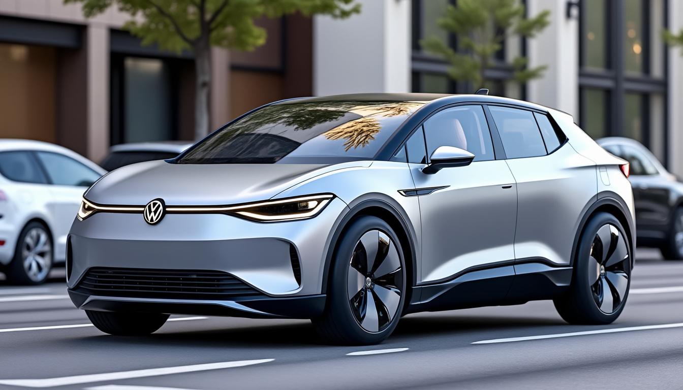 découvrez en avant-première la nouvelle volkswagen id.3 avec la toute première image officielle et des informations exclusives sur ses innovations, design et performances. ne manquez aucun détail sur l’avenir de l’électrique!