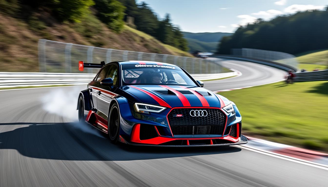 découvrez l’audi rs 3 gt 2026, un prototype audacieux qui repousse les limites sur le célèbre circuit de la nordschleife. performances extrêmes, design innovant et sensations fortes garanties !