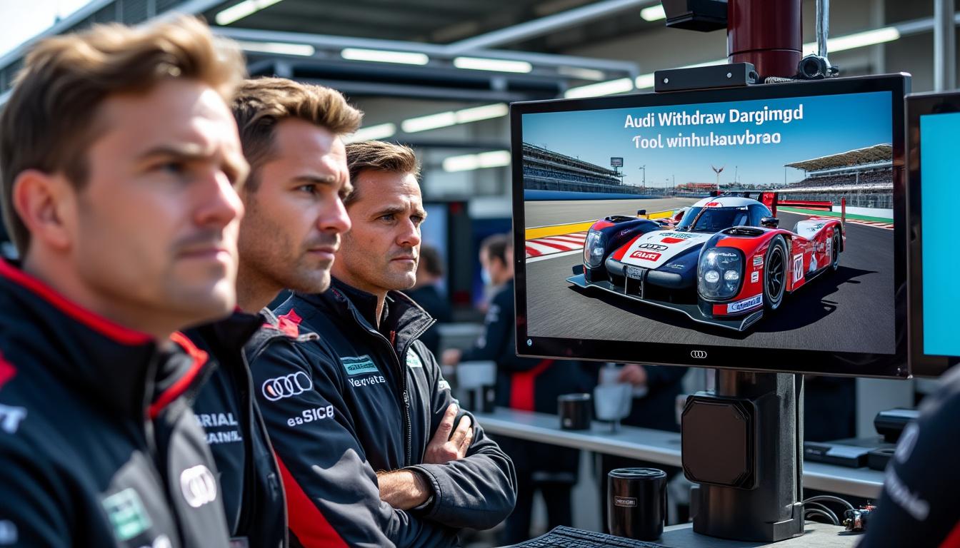 découvrez les réactions de l'automobile club de l'ouest (aco) et du championnat du monde d'endurance (wec) suite à l'annonce choquante du retrait d'audi du championnat d'endurance. analyse des impacts et témoignages des acteurs clés de cette décision majeure dans le monde de la compétition automobile.