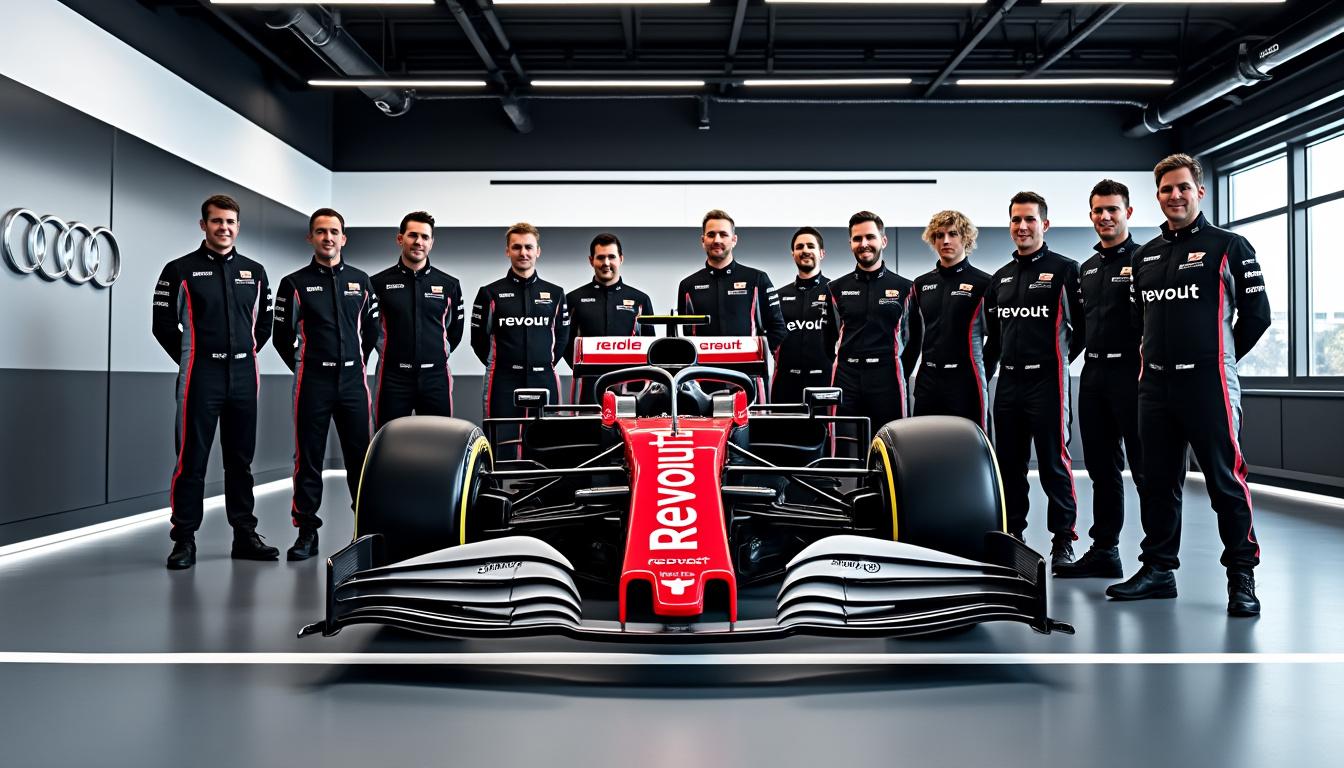 découvrez comment audi a choisi revolut comme partenaire principal de son équipe de formule 1, marquant une nouvelle ère d'innovation et de performance dans le monde du sport automobile.