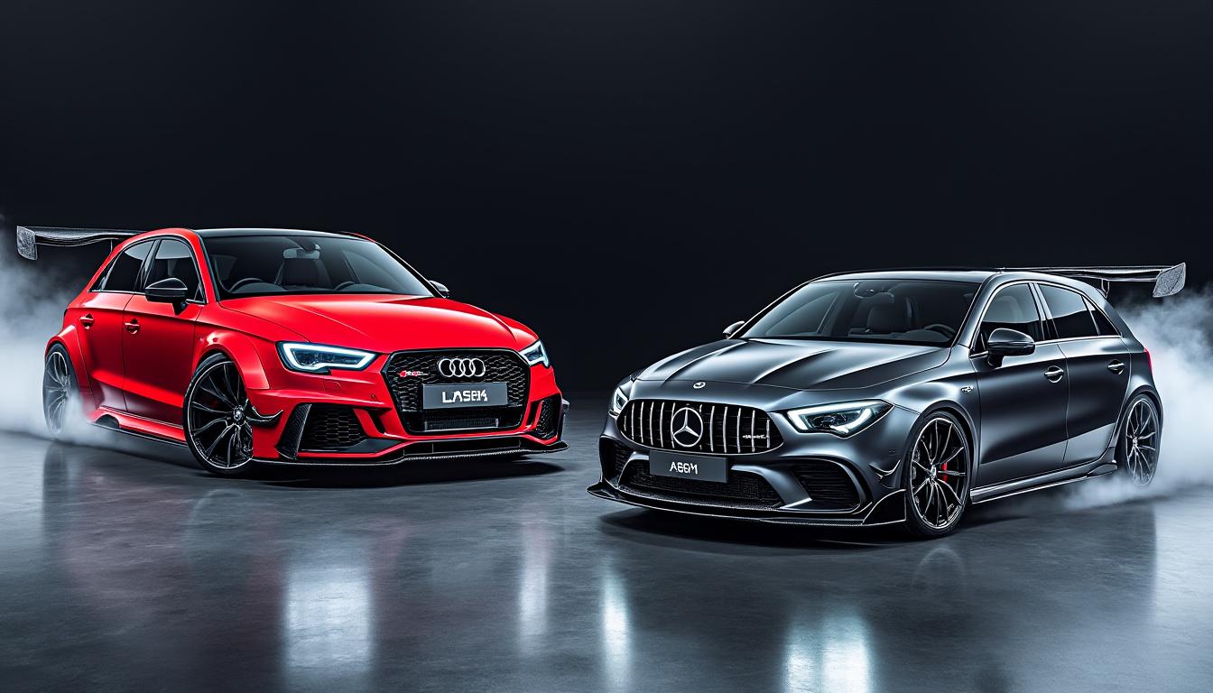 découvrez comment audi prépare une version ultra-performante de la rs3 pour rivaliser avec la mercedes-amg a 45 s 4matic+. des signaux récents soulèvent cependant des inquiétudes pour cette nouvelle sportive allemande.