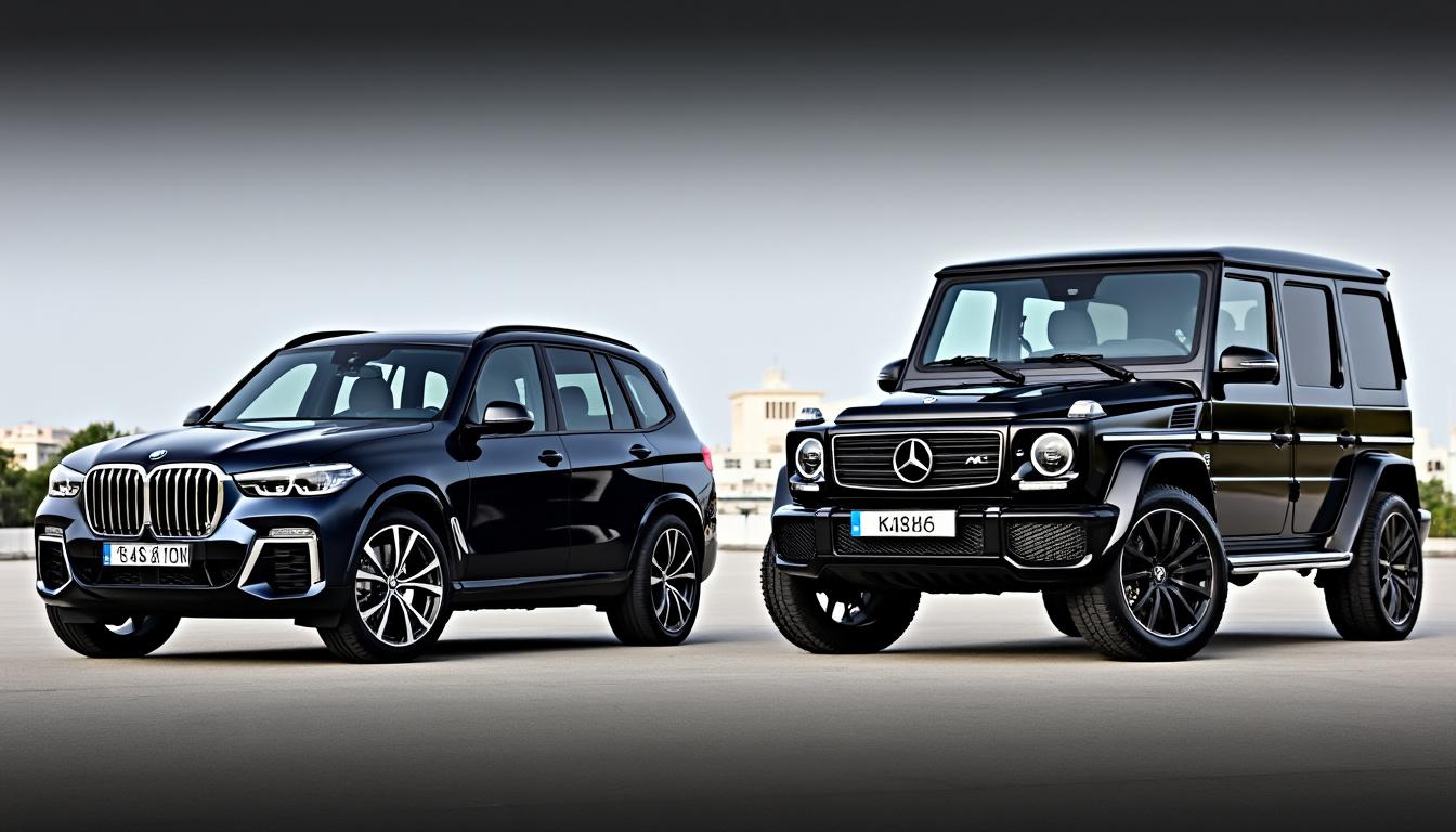 découvrez comment bmw rivalise avec la légendaire mercedes classe g en proposant un nouveau modèle audacieux, associant luxe, puissance et innovations technologiques pour conquérir les amateurs de suv.