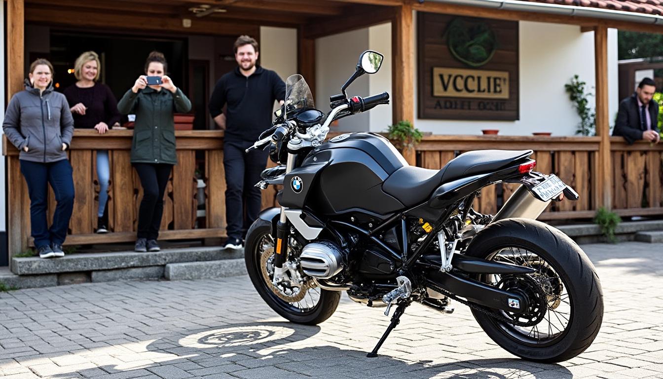 bmw présente « the tracker », un nouveau kit d’accessoires dédié à la moto r 12 ninet. découvrez cette nouveauté qui allie style et performance pour personnaliser votre expérience de conduite.
