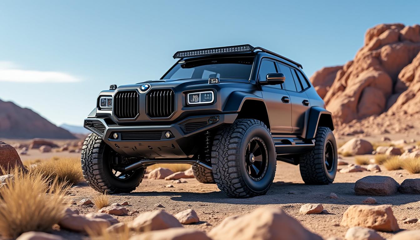 découvrez comment bmw s’apprête à défier le mythique mercedes classe g avec son nouveau modèle 'rugged', un tout-terrain audacieux mêlant luxe, puissance et innovation. restez informé sur cette rivalité prometteuse dans le segment des 4x4 de prestige.