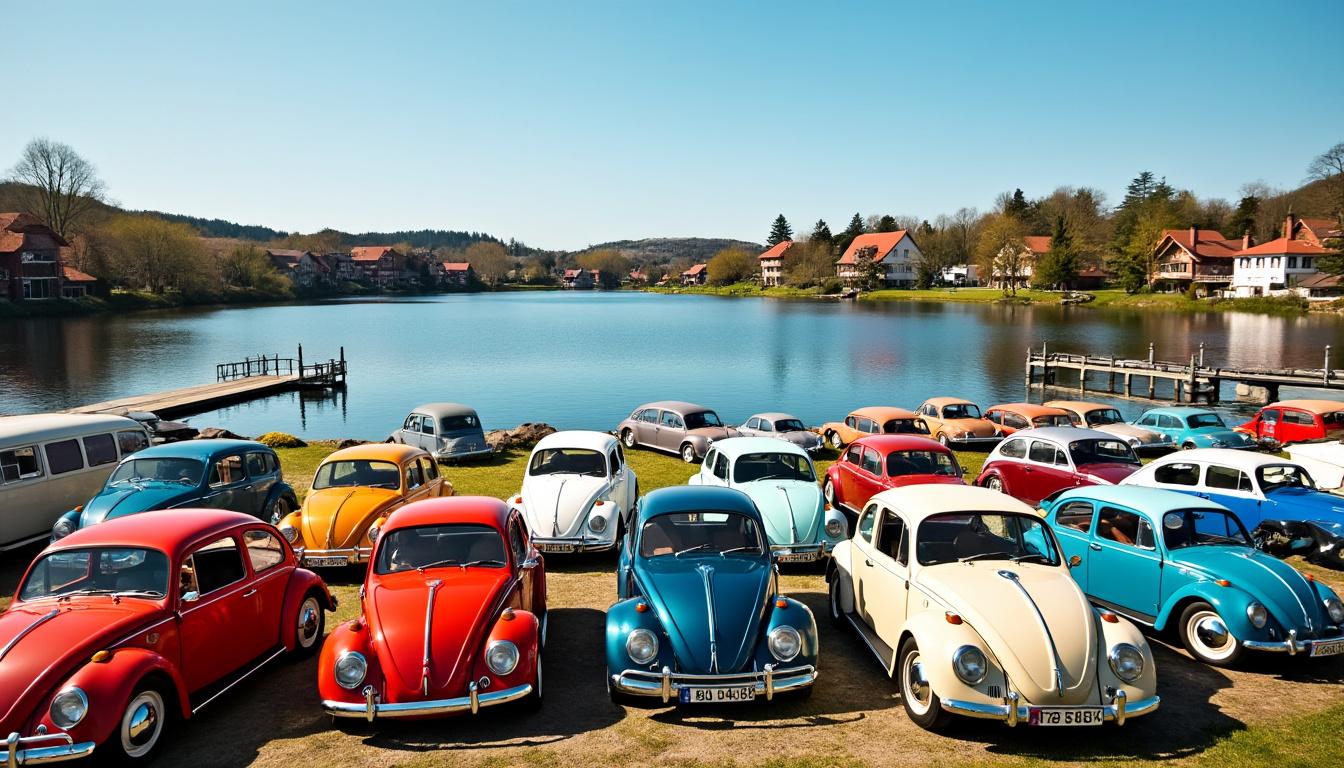 découvrez comment les véhicules volkswagen prennent d'assaut les rives du lac à damazan, alliant passion automobile et cadre naturel exceptionnel. plongez dans l'univers de ces voitures emblématiques qui illuminent le paysage local.