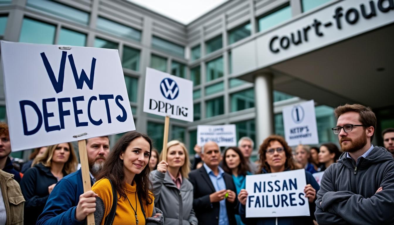 découvrez les détails des plaintes collectives récemment déposées au canada contre volkswagen et nissan, mettant en lumière des préoccupations juridiques et éthiques autour de ces grands constructeurs automobiles.