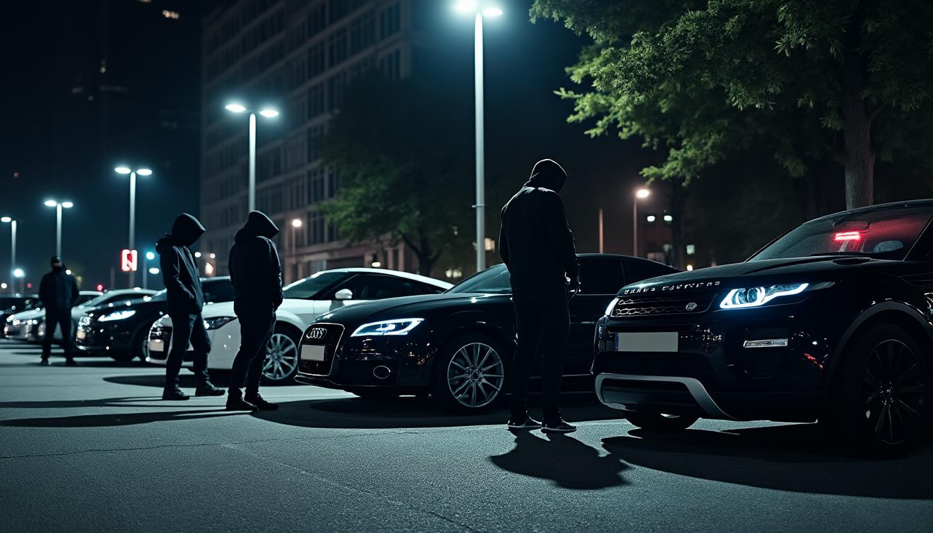 découvrez comment des voleurs audacieux ciblent des véhicules de luxe, tels que porsche caïman, audi tt et range rover, lors de cambriolages spectaculaires. plongez dans l'univers des vols automobiles haut de gamme et les méthodes employées par ces malfaiteurs.