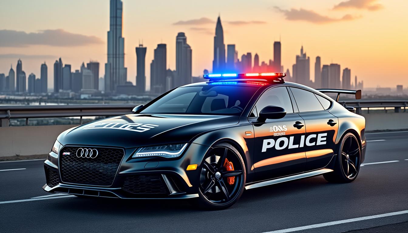 découvrez comment l'audi rs7 performance rejoint la flotte de la police de dubaï, apportant puissance et technologie de pointe pour renforcer la sécurité sur les routes de l'émirat.