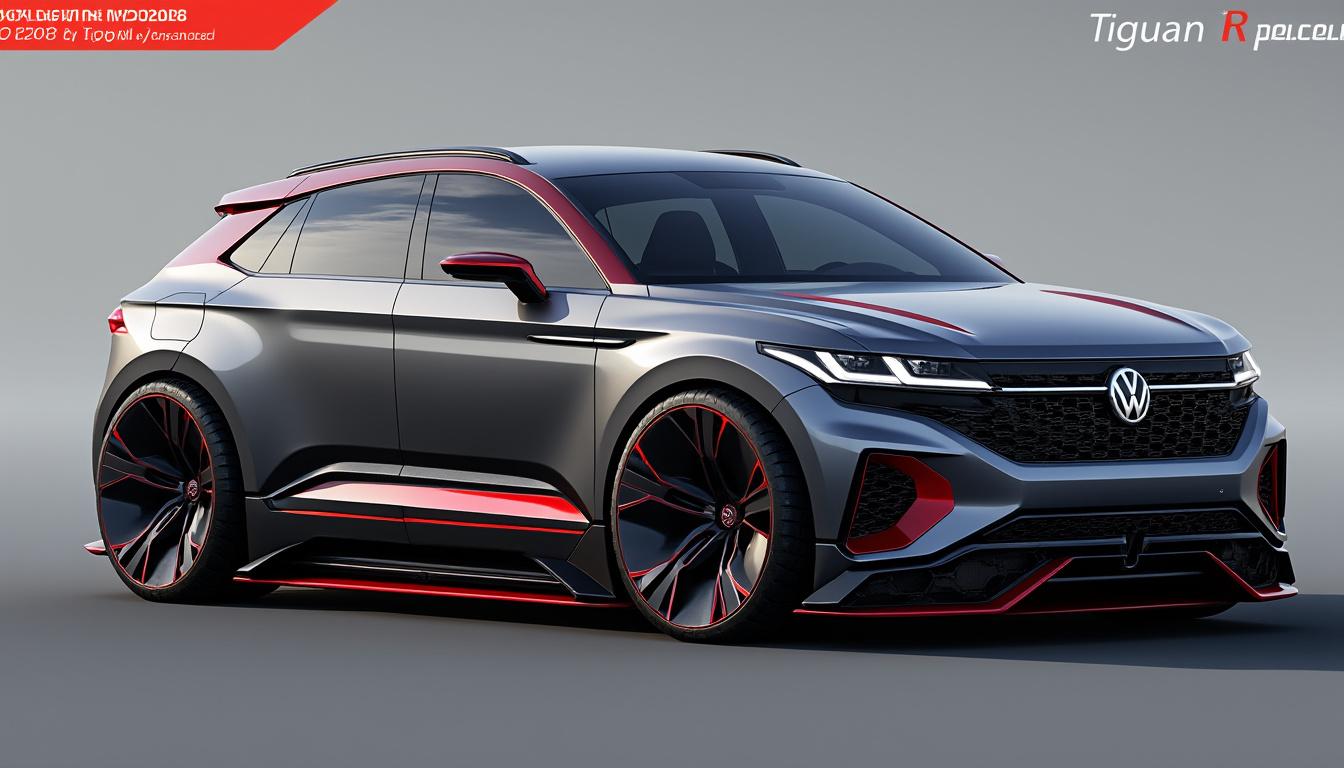 découvrez le volkswagen tiguan r 2026, une version sportive audacieuse de ce suv compact emblématique. avec près de 400 chevaux sous le capot, il allie performance exceptionnelle et confort, offrant une expérience de conduite inégalée tant sur route qu'en tout terrain. préparez-vous à redécouvrir le plaisir de conduire avec ce modèle puissant et dynamique.