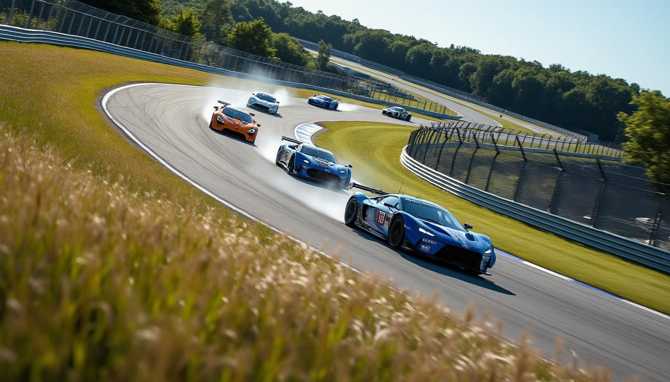 découvrez l'adrénaline d'une rencontre inédite entre porsche et bmw sur le célèbre circuit de road america, où la performance automobile atteint de nouveaux sommets. plongez dans une compétition palpitante mêlant technologie et passion pour le sport automobile.