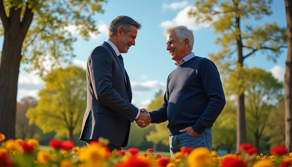 découvrez comment deux adversaires historiques ont mis fin à leur rivalité dans une réconciliation inattendue, pleine d'émotions et de rebondissements.