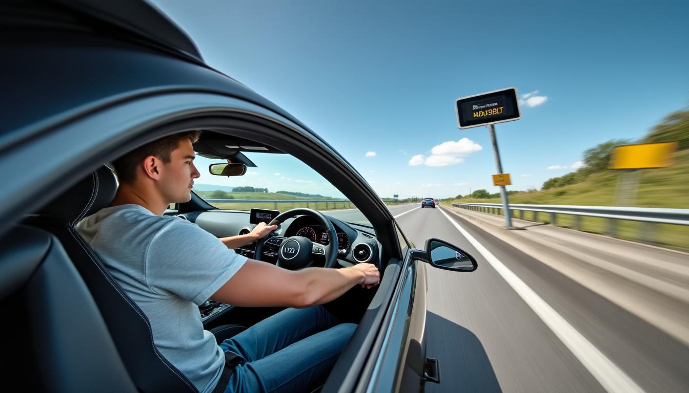 découvrez l'incident surprenant d'un touriste espagnol qui se fait retirer son permis de conduire en france alors qu'il pilotait une audi s3. une histoire qui soulève des questions sur la législation routière et la prudence au volant à l'étranger.