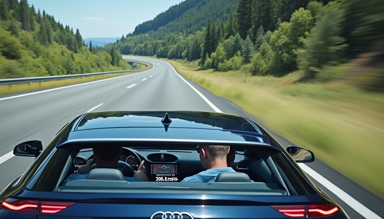 découvrez l'incroyable histoire d'un touriste arrêté à 206 km/h au volant de son audi sportive. un week-end de rêve qui tourne à la catastrophe, entre excès de vitesse et conséquences inattendues. ne manquez pas ce récit captivant sur les lois de la route et les imprévus des vacances.