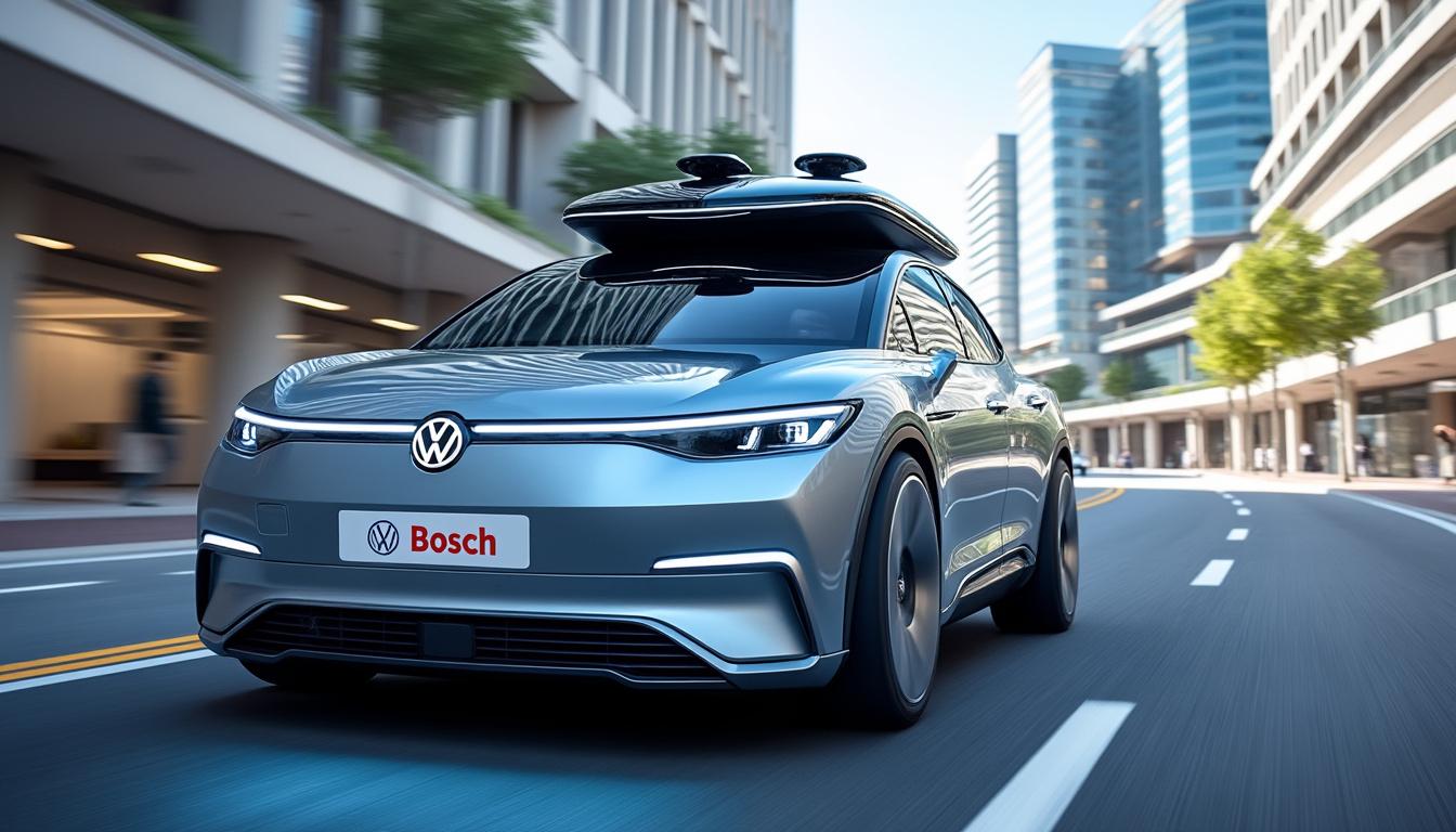découvrez comment volkswagen et bosch unissent leurs forces pour rendre la conduite autonome accessible à tous d'ici 2026. un partenariat innovant qui promet de transformer la mobilité de demain.