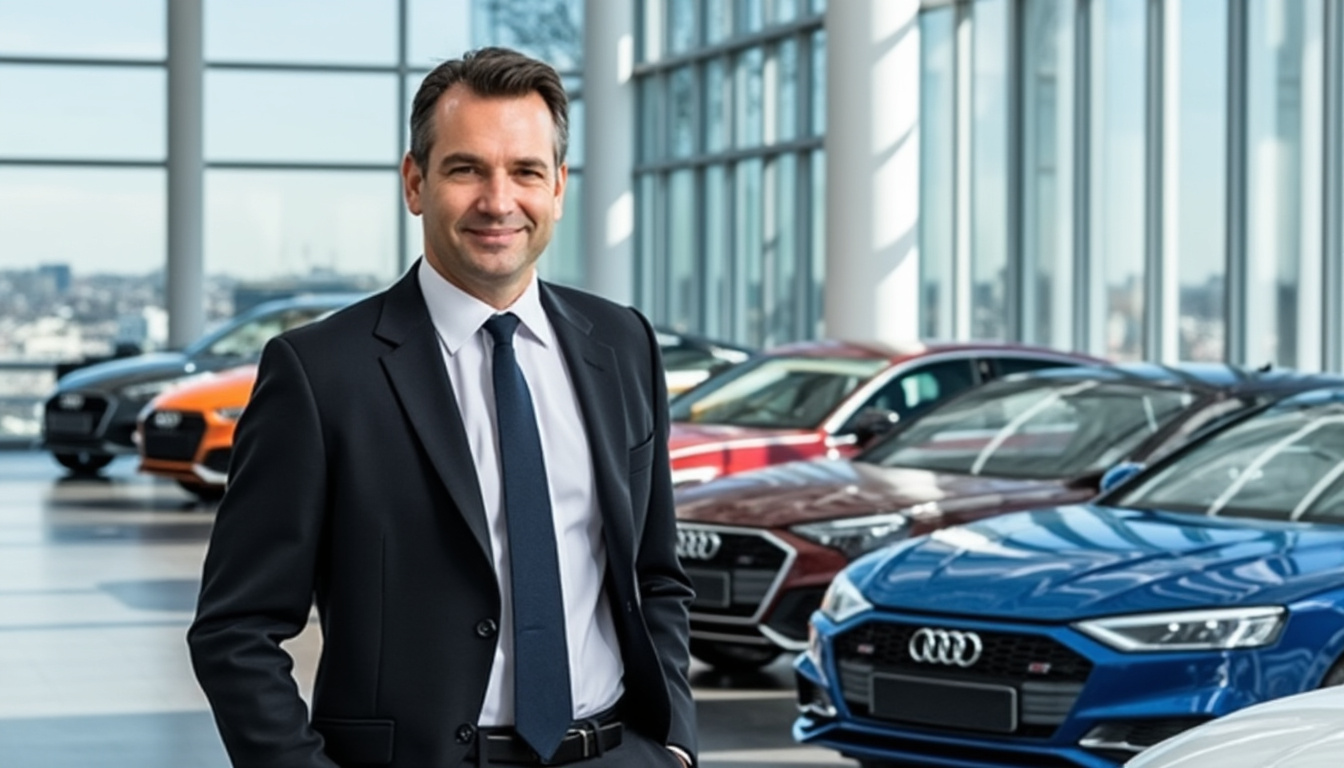 découvrez le renouveau de la direction commerciale d'audi france avec l'arrivée de jean-baptiste esteve à sa tête, une nouvelle ère pour la marque aux anneaux.