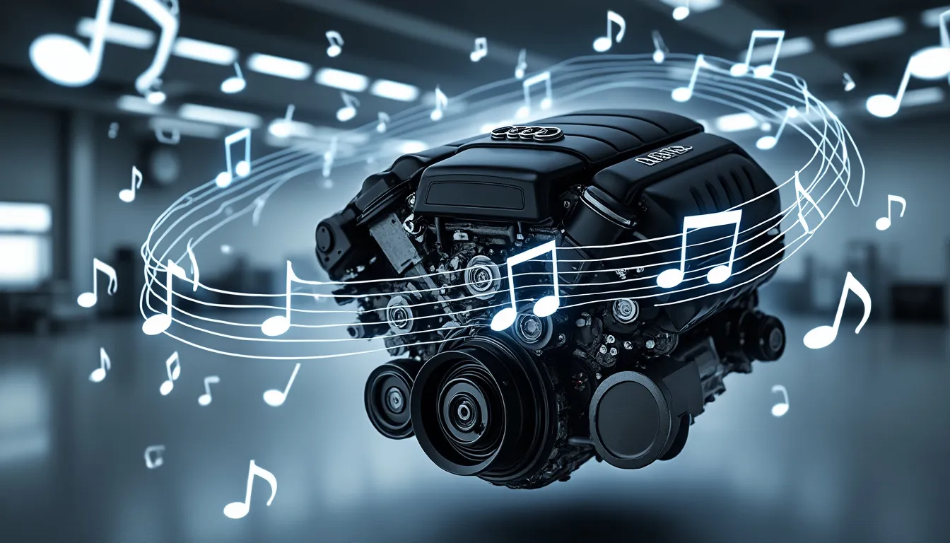 découvrez comment audi transforme le rugissement de ses moteurs en véritables mélodies harmonieuses, alliant innovation sonore et plaisir de conduite.