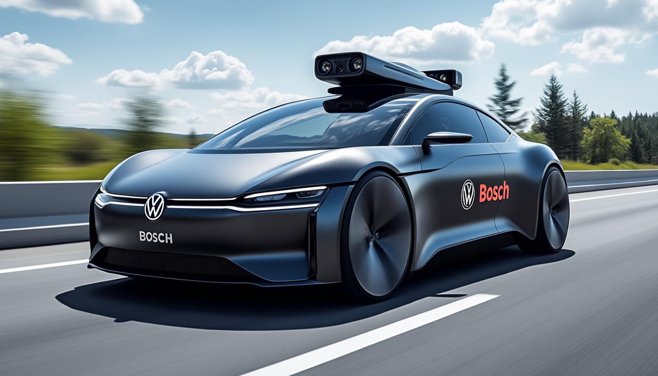découvrez comment bosch et volkswagen unissent leurs forces pour démocratiser la conduite autonome et rendre cette technologie accessible à tous dès 2026. innovation, sécurité et mobilité pour le futur.